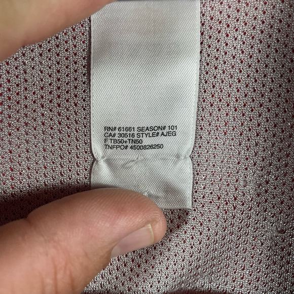 The North Face Button Up Shirt Men's XXL Red Plaid Mesh Breathable Trail Camping - Picture 8 of 12